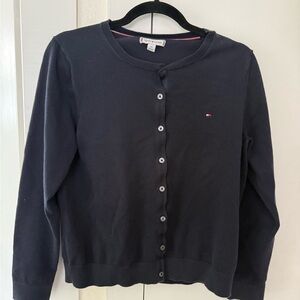Tommy Hilfiger Women's Navy Cardigan Sweater